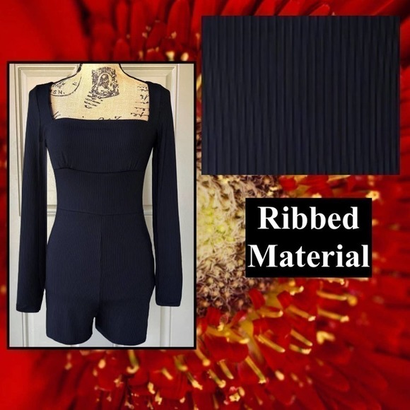 Princess Polly Sara Playsuit Black Size 8 - Picture 2 of 5